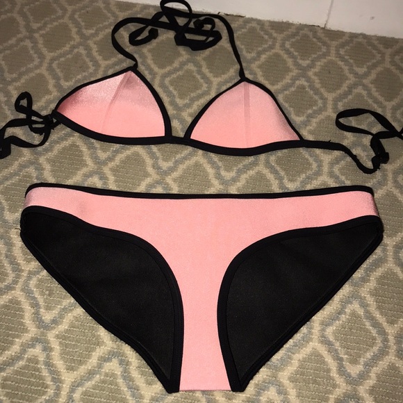 triangl swimwear Other - Pink Triangl Bikini (Top XS and Bottoms S)
